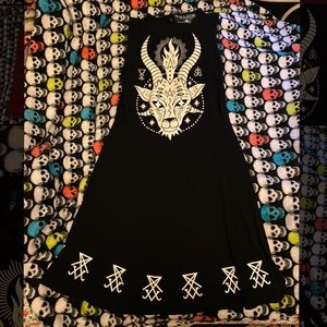 NWOT Killstar goat dress